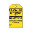 Caution "Natural Gas" Bilingual E/S Tag - 25/pkg TG7510