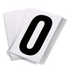 Truck Placard UN White Numbers - 50 pcs | Incom Signs | All Safety