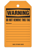 Warning - Do Not Use Maintenance Required Tag | Pack of 25 | Incom Signs | All Safety