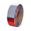 Conspicuity Tape (Red & White) 11''/ 7'' Pattern 2'' x 150' | Incom Signs | All Safety