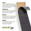 Black Gator Grip Anti-Slip Tape 1'' x 60'/Roll | Incom Signs | All Safety