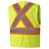 Hi-Vis Safety Vest w/ Front Zipper | Pioneer 156/159