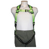 Hi-Vis PeakPro Harness with Grommet Leg Straps | 1D, Class A | PeakWorks FBH-60120A