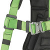 Hi-Vis PeakPro Harness with Grommet Leg Straps | 3D, Class AP | PeakWorks FBH-60120B