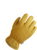 Split Deerskin Driver Lined Thinsulate C100 Gold | Bob Dale Gloves | All Safety