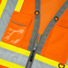 Hi-Vis Mesh Back Zip Surveyor Safety Vest | Pioneer 6672/6673 | All Safety