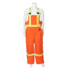Firewall FR Striped Insulated Overalls Orange | Viking | All Safety
