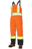Hi-Vis Lined Bib Safety Overall | Class E, 1 & 2, Level 2 | Tough Duck | All Safety