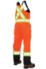 Waterproof Breathable Insulated Rip Stop Bib Safety Overall | Class 1 & 2, Level | Tough Duck | All Safety