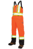 Waterproof Breathable Insulated Rip Stop Bib Safety Overall | Class 1 & 2, Level | Tough Duck | All Safety
