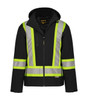 HV512 | Insulated Soft Shell Jacket with 3" Reflective Stripes | Nat's | All Safety