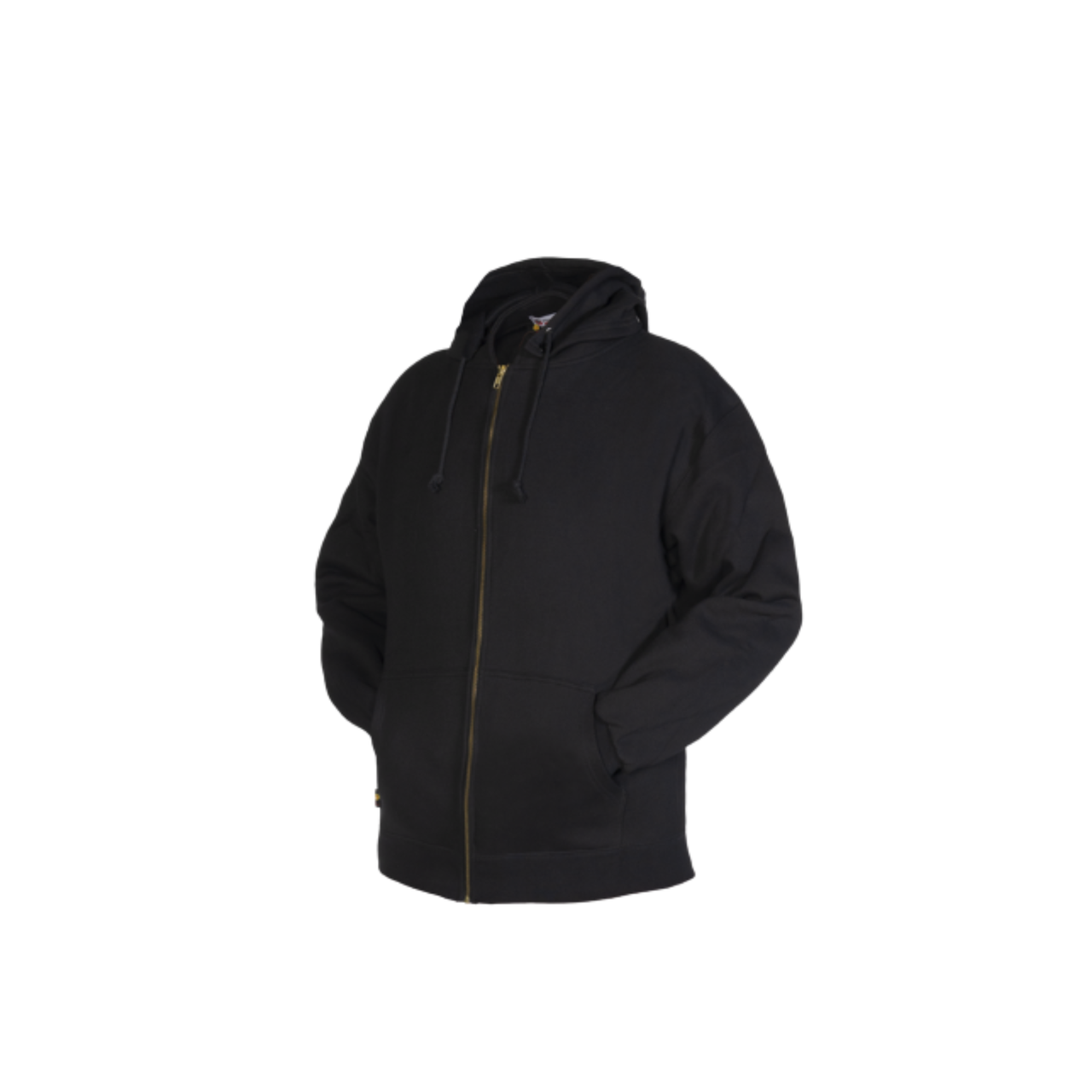 Black FR Full Zip Hoodie | Detachable Hood - All Safety