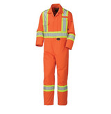 Coveralls with Hi-Vis Tape