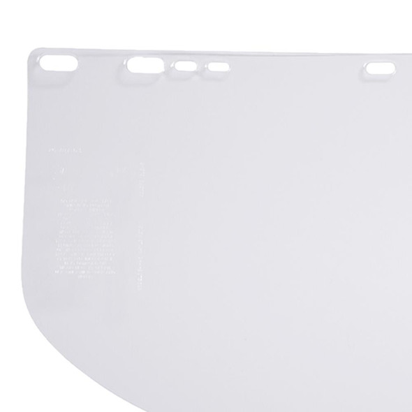 PETG Face Shield Window - Shape D - Unbound - Clear | Jackson Safety | All Safety