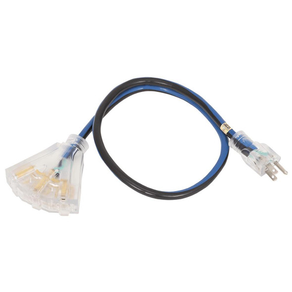 Contractor Grade 3' Adapter - Tri-Tap - 12 Gauge | Startech | All Safety