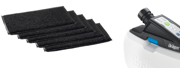X-plore 8000 Odour Filter Set | Pack of 5 | Draeger | All Safety
