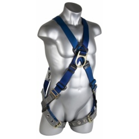 Cross-over Harness w/ Grommet Legs, Back & Front D-Ring | Grommet leg connection NPH-31   