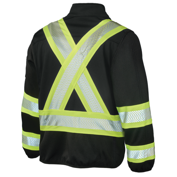 Zip Front Fleece Safety Jacket | Tough Duck | All Safety