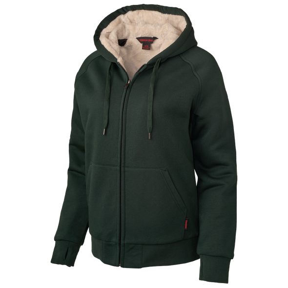 Women's Plush Pile-Lined Hoodie | Tough Duck | All Safety