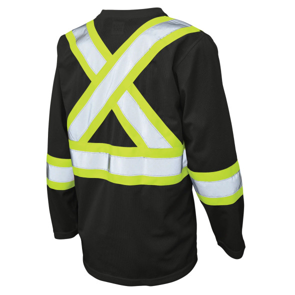 Micro Mesh Long-Sleeve Safety T-Shirt | Tough Duck | All Safety