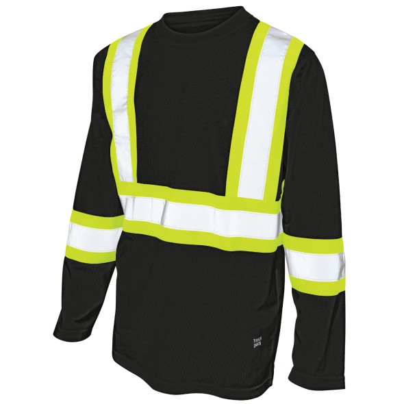 Micro Mesh Long-Sleeve Safety T-Shirt | Tough Duck | All Safety