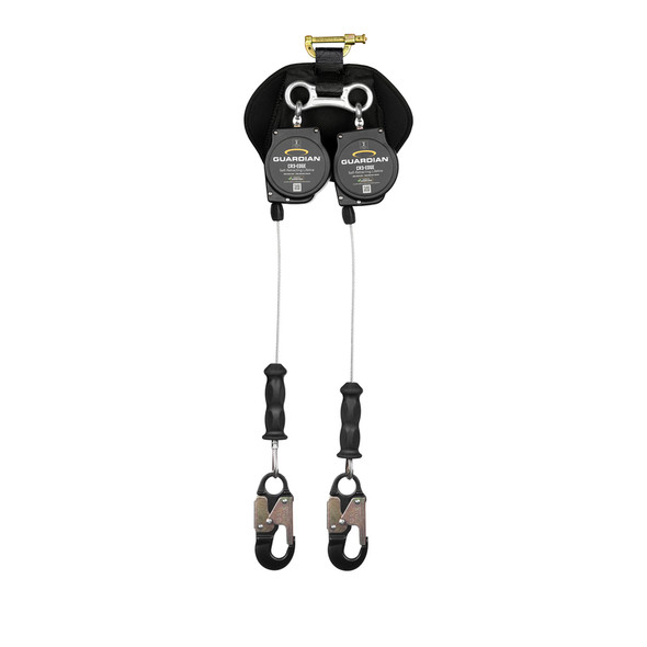 Cr3-Edge 8Ft Cable Personal Self-Retracting Lifeline Dual Leg Aluminum Snap | Guardian Fall Protection | All Safety