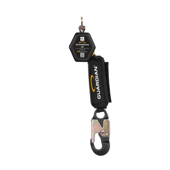 Cr5 6Ft Web Personal Self-Retracting Lifeline Single Leg Aluminum Snap | Guardian Fall Protection | All Safety