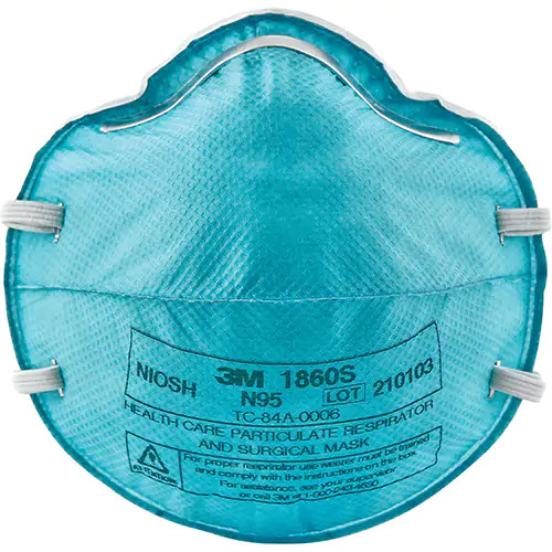 Particulate Healthcare Respirator, N95, NIOSH Certified | Box of 20 | 3M | All Safety