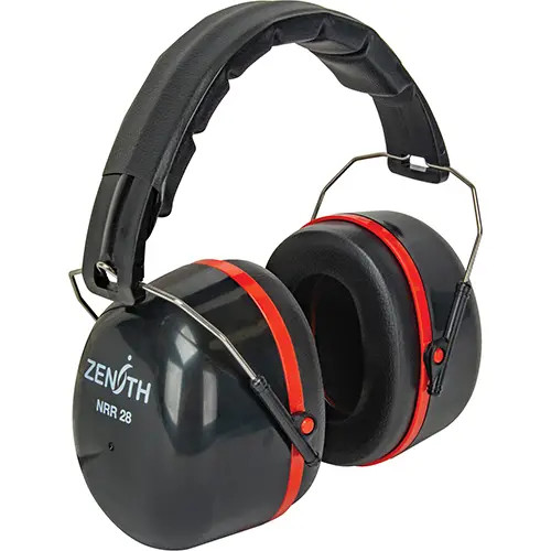 Passive Ear Muffs, Headband, 28 NRR DB | Zenith | All Safety