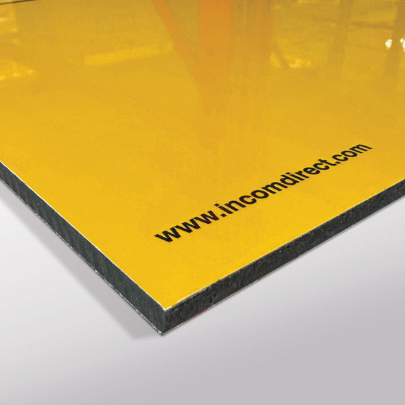 WIDE LOAD Over-Dimensional Load Heavy Haul Transport Signage and Decals (12 in x 96 in) | Incom Signs | All Safety
