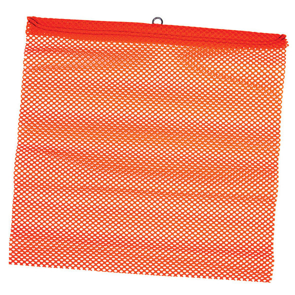 Heavy Haul Polyester Jersey Transport Flags Mounted on Rigid Wire with Loop (18 in x 18 in) (Pack of 100) | Incom Signs | All Safety
