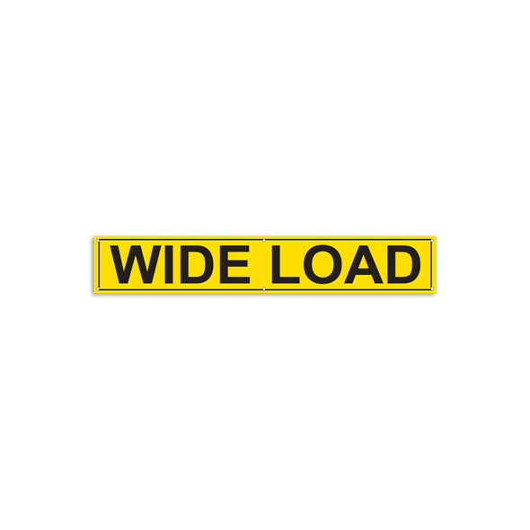 Over-Dimensional Load Heavy Haul Transport Signage and Decals (12 in x 72 in) | Incom Signs | All Safety