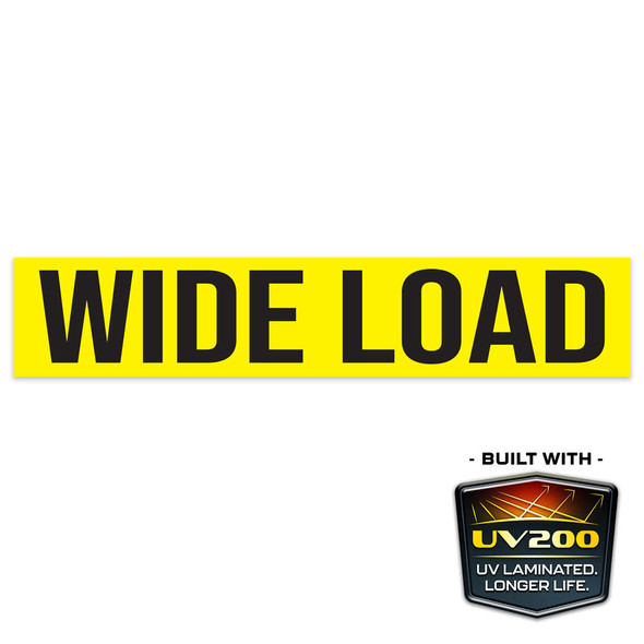 Illuminated Light-Up Pilot Car Over-Dimensional Load Sign Insert (71.5 in x 13.5 in) | Incom Signs | All Safety