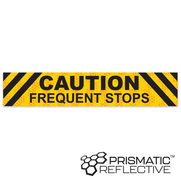 Illuminated Light-Up Pilot Car Reflective Safety and Informational Sign Insert (71.5 in x 13.5 in) (Pack of 4) | Incom Signs | All Safety