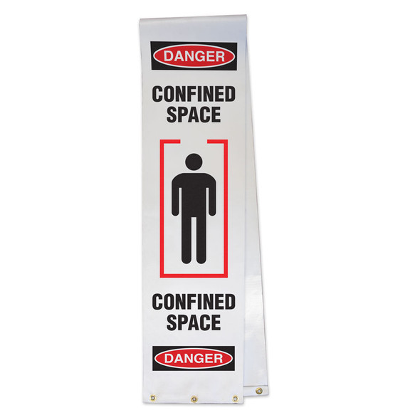 Ladder Barrier Danger OSHA Wrap (12 in x 90 in) (Pack of 10) | Incom Signs | All Safety