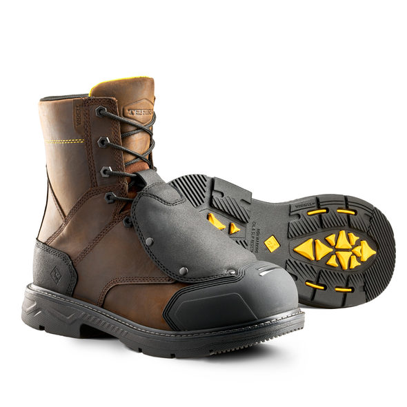 Men's Terra Patton 8" Aluminum Toe Safety Work Boot with External Met Guard | Terra | All Safety