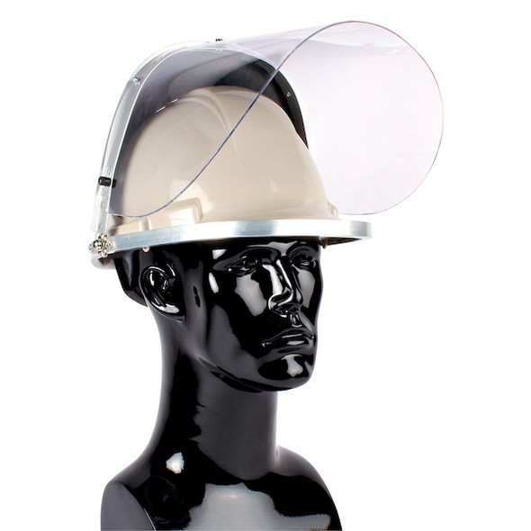 Face shield Bracket For Standard Brim Hard Hats With Rubber Dust Guard Gasket (Pack Of 4) | Dynamic Safety | All Safety