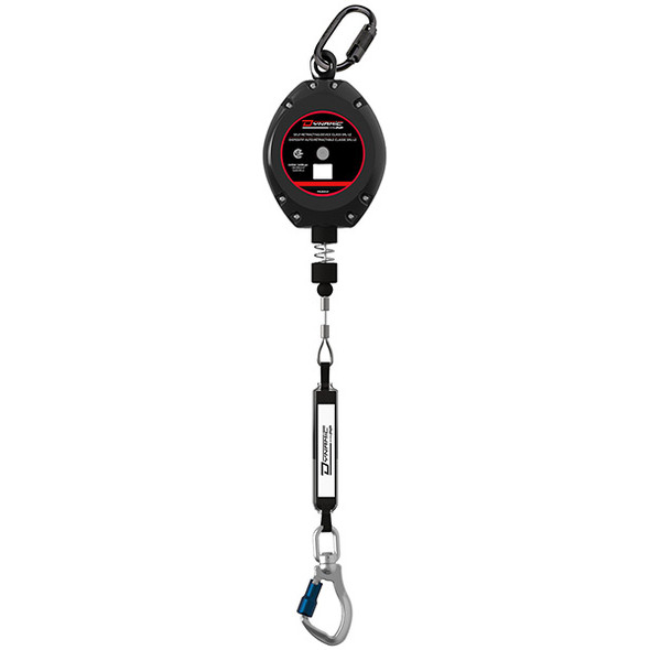 SRL-LE (Leading Edge) Auto-Locking Fall Arrest Device, Galvanized 50 FT (15m) Cable | Dynamic Safety | All Safety