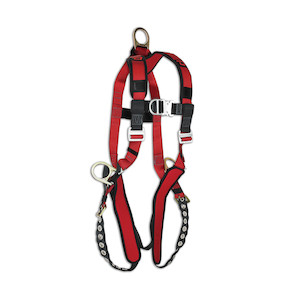 Professional H-Style Full Body Harness with Integrated Padding (FP1004DG) | Dynamic Safety | All Safety