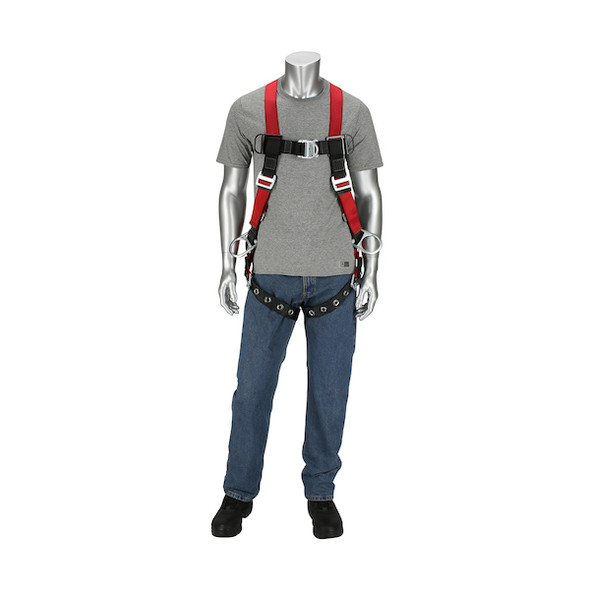 Traditional H-Style Full Body Harness with 5 Points of Adjustment (FP2004BDG) | Dynamic Safety | All Safety