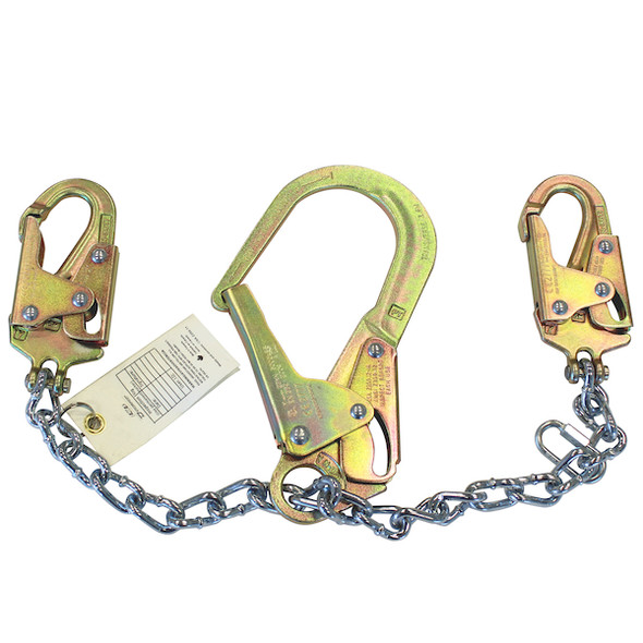 Chain Assembly, Positioning Lanyard, LG Snap, 22In | Dynamic Safety | All Safety