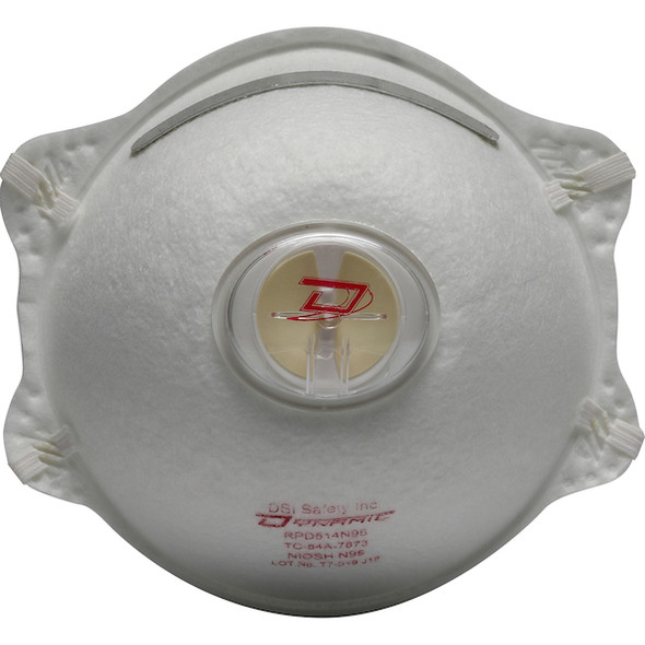 Standard N95 Disposable Respirator - Pack of 8 (RPD514) | Dynamic Safety | All Safety