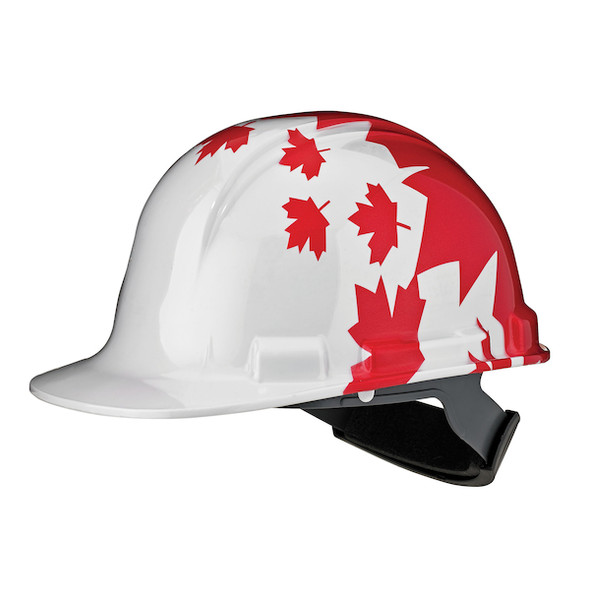 Cap Style Hard Hat with Wrap, HDPE Shell, 4-Point Nylon Suspension and "Sure-Lock" Ratchet Adjustment | Dynamic Safety | All Safety