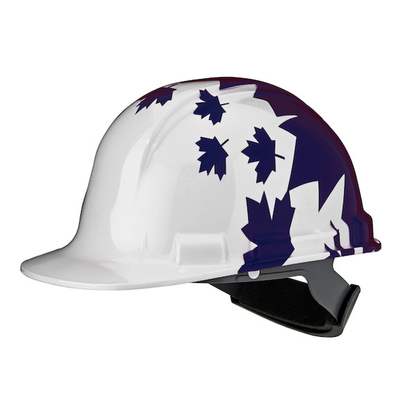 Cap Style Hard Hat with Wrap, Reflective Stripes, HDPE Shell, 4-Point Nylon Suspension and "Sure-Lock" Ratchet Adjustment (Pack of 2) | Dynamic Safety | All Safety