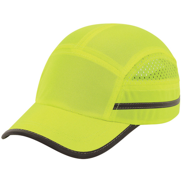 Baseball Style Bump Cap with Protective Liner and Adjustable Back, Hi-Vis Yellow (Pack of 16) | Dynamic Safety | All Safety