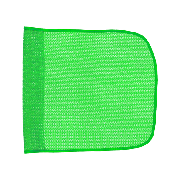 Heavy Duty Fluorescent Mesh Safety Flag - 11.5"x11.5" | Driver Industrial Safety | All Safety