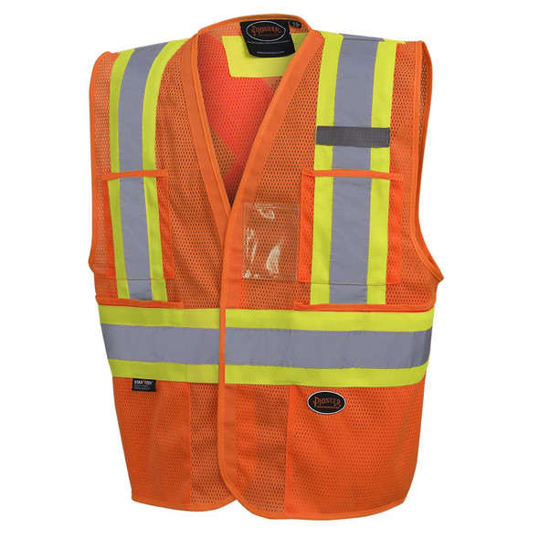 Hi-Viz Non Tear-Away Mesh Vest | Pioneer 6945/6946