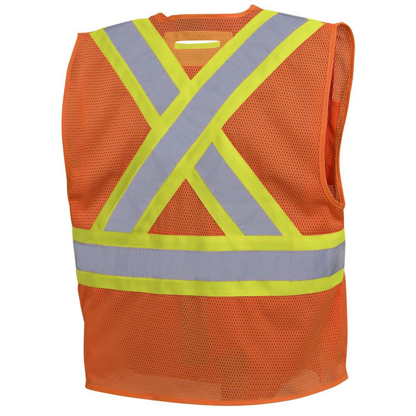 Hi-Viz Non Tear-Away Mesh Vest | Pioneer 6945/6946