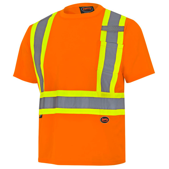 Hi-Vis Birds Eye Safety T-Shirt | CSA Class 1 & 2 | Pioneer 6990/6991/6992/6992N | All Safety