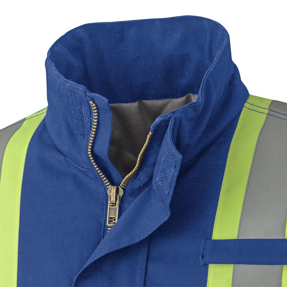 Flame Resistant Quilted Cotton Safety Parka | Pioneer 5523/5533 | All Safety